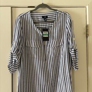 Jones New York Popover NWT L